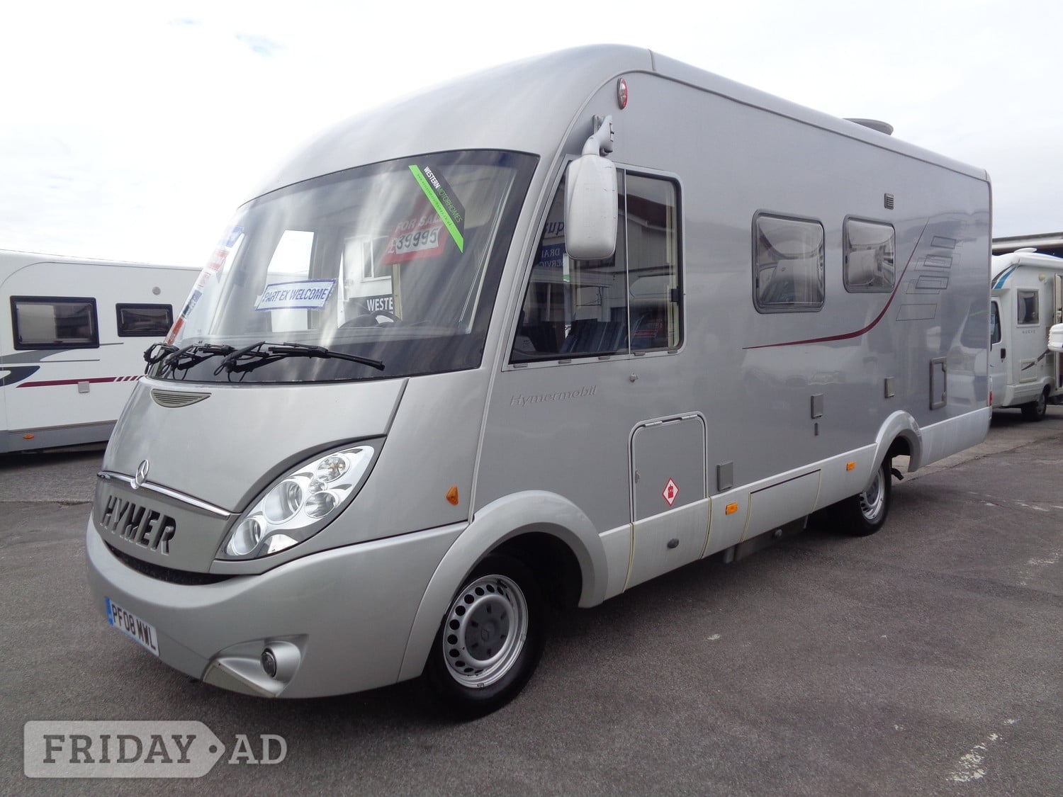 Hymer B655 2008 - Motorhomes & Caravans