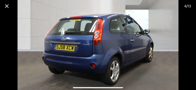 Ford Fiesta 2008 - Cars in Stocksfield
