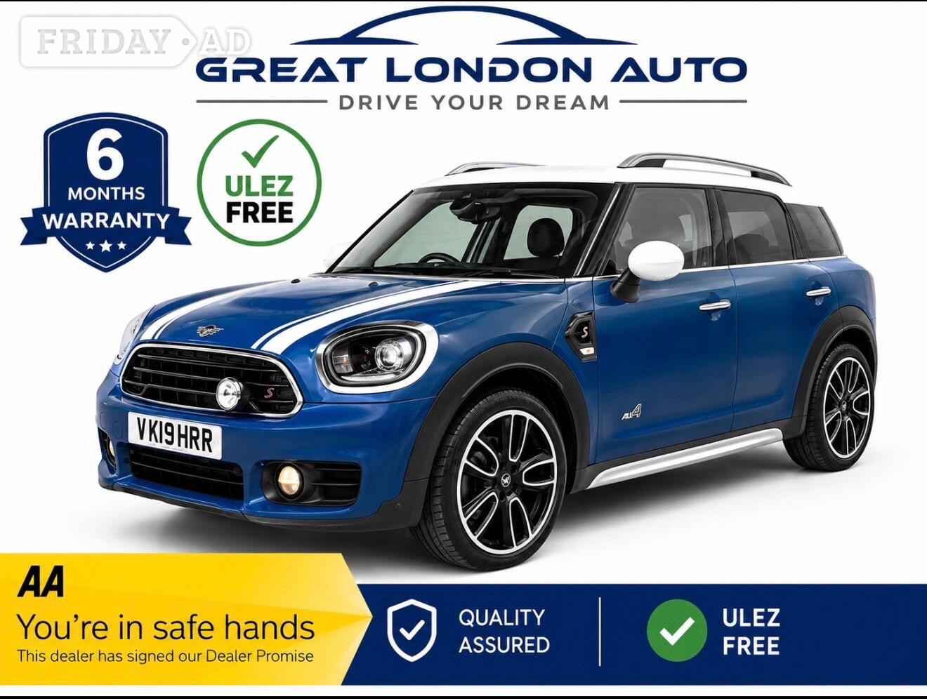 Mini Countryman 2019 in Willesden