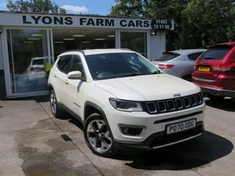 2020 JEEP COMPASS 1.4T MultiAirII Limited SUV 5dr Petrol Manual Euro 6 (s/s) (140 ps) FULL LEATHER + HEATED SEATS + BEATS