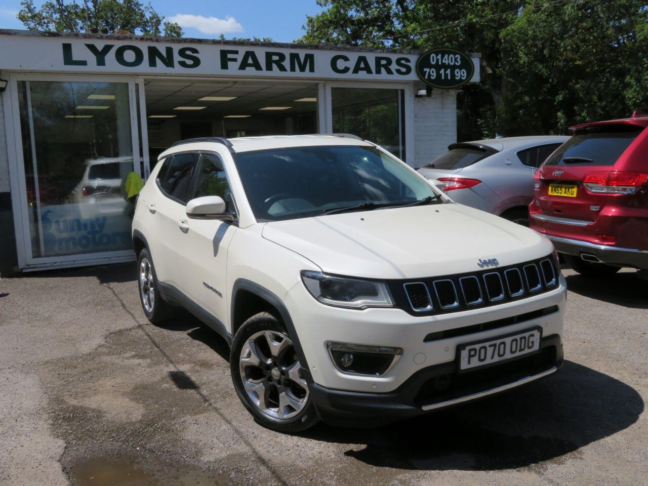 2020 JEEP COMPASS 1.4T MultiAirII Limited SUV 5dr Petrol Manual Euro 6 (s/s) (140 ps) FULL LEATHER + HEATED SEATS + BEATS in Horsham