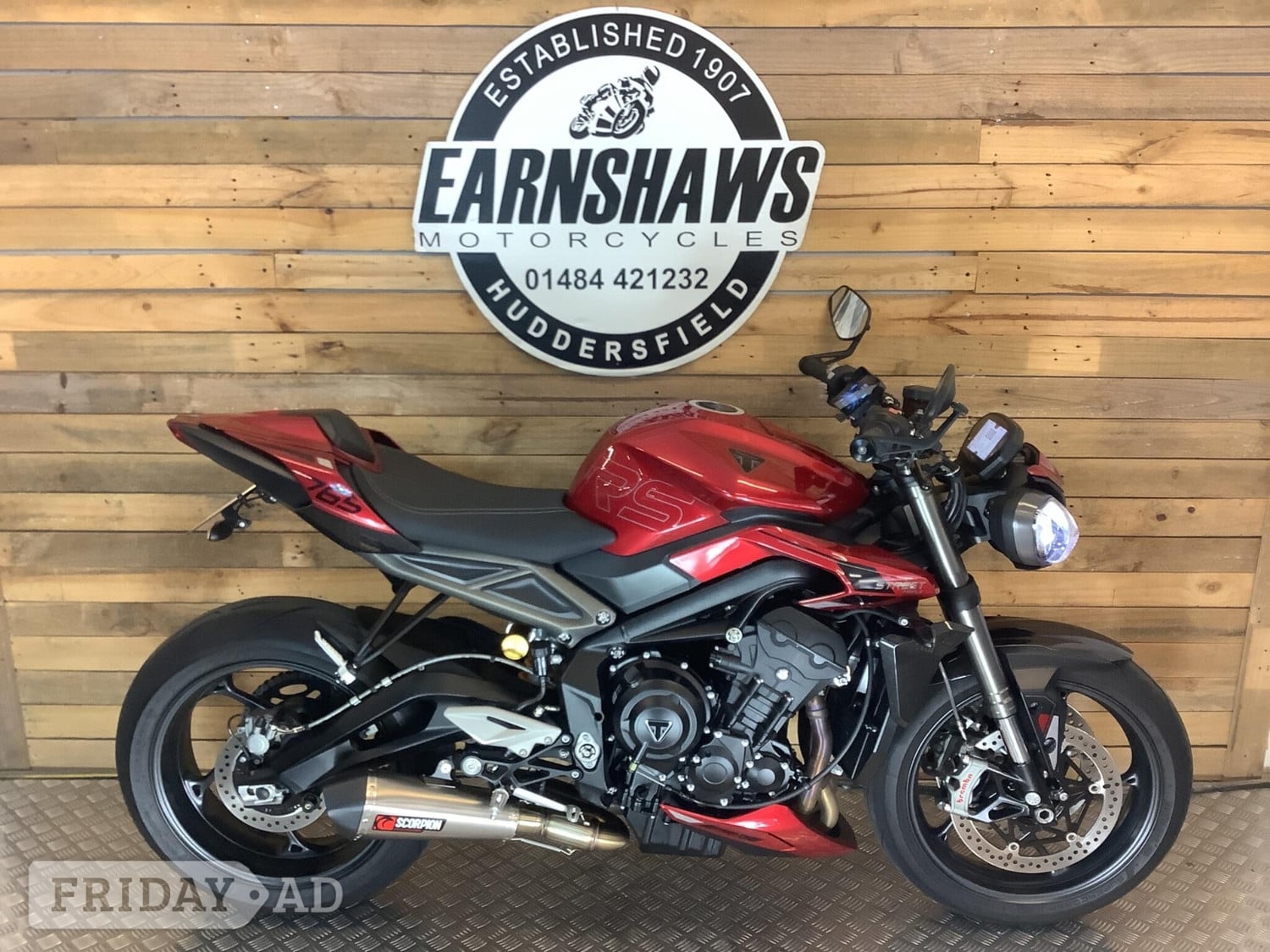 Triumph Street Triple 2024 in Huddersfield