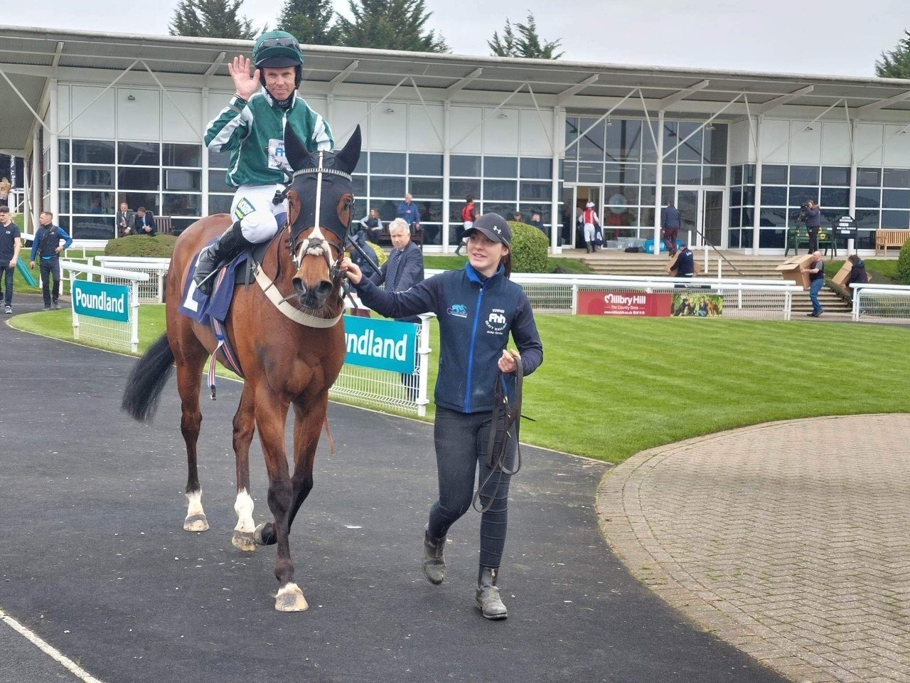 Otterburn "Clear Angel" Bay Gelding Ex Racehorse