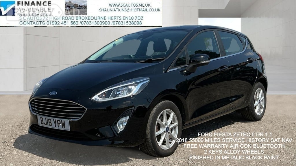 Ford Fiesta 2018 in Broxbourne