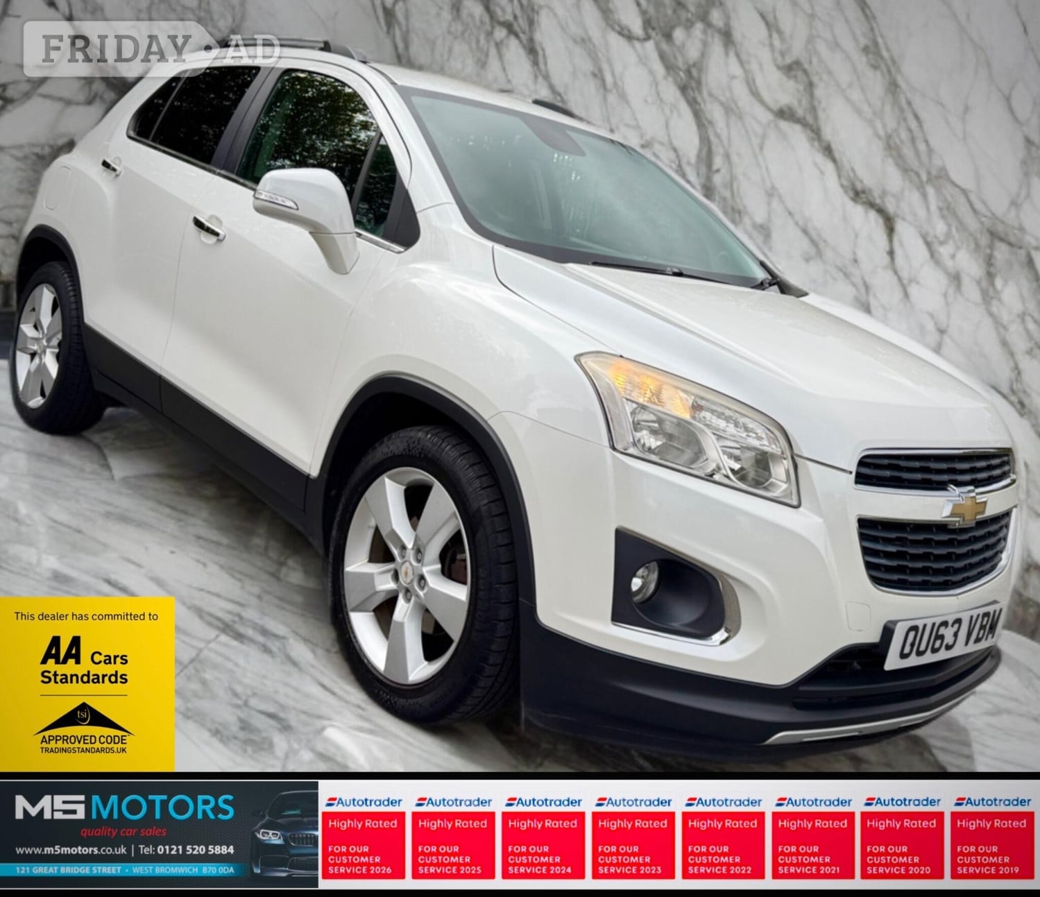 Chevrolet Trax 2013 in West Bromwich