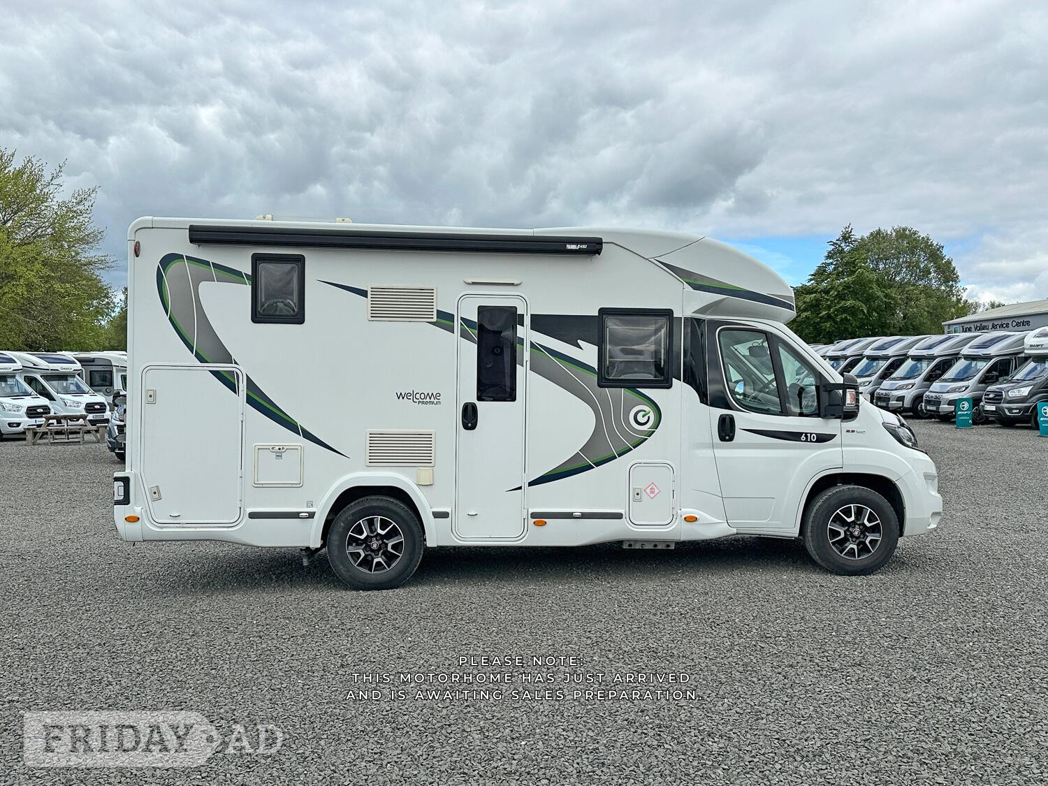 Chausson Welcome 610 2019 for sale - Motorhomes & Caravans in Newcastle Upon Tyne