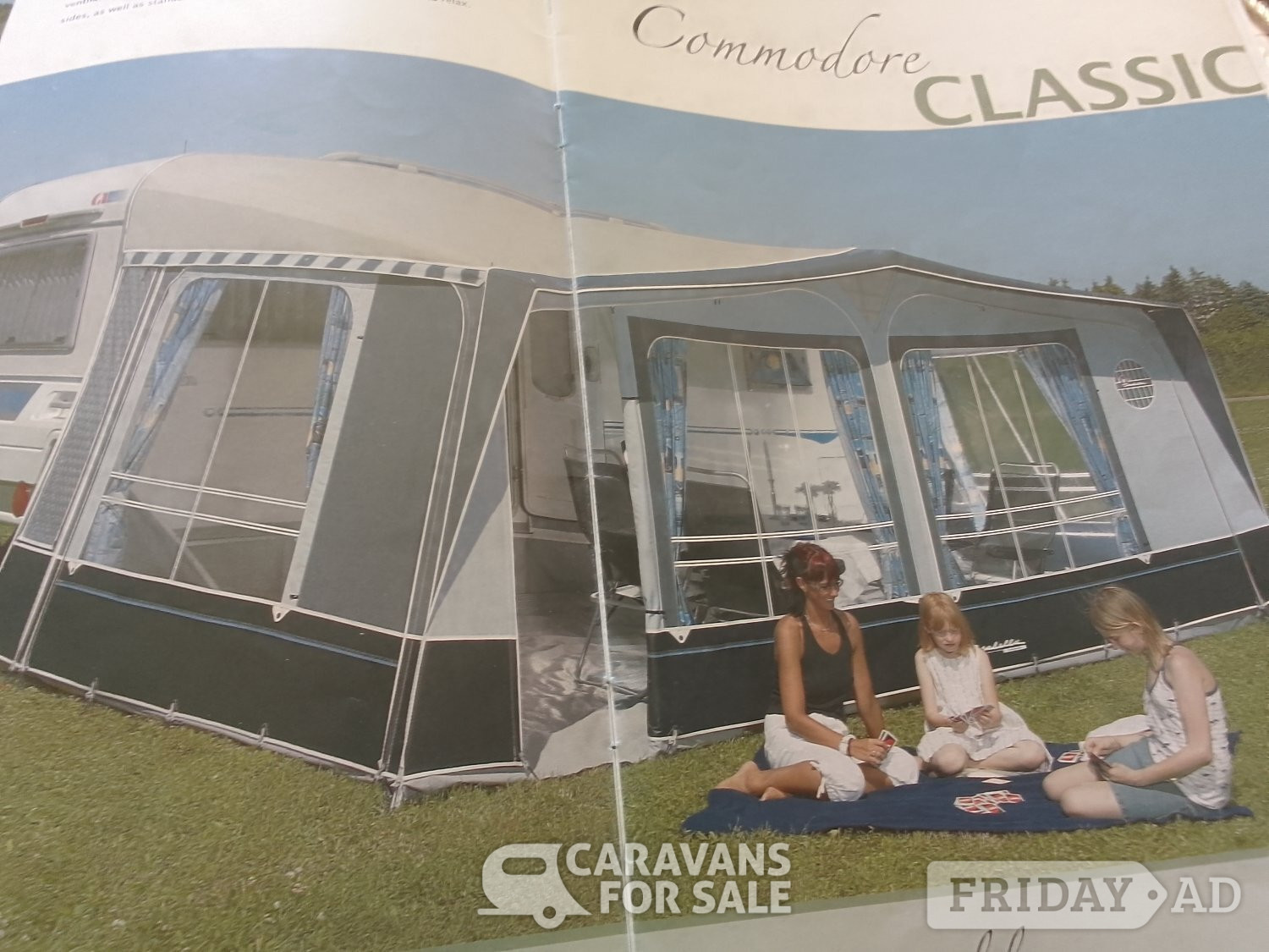 Isabella commodore classic awning  in Newton Abbot