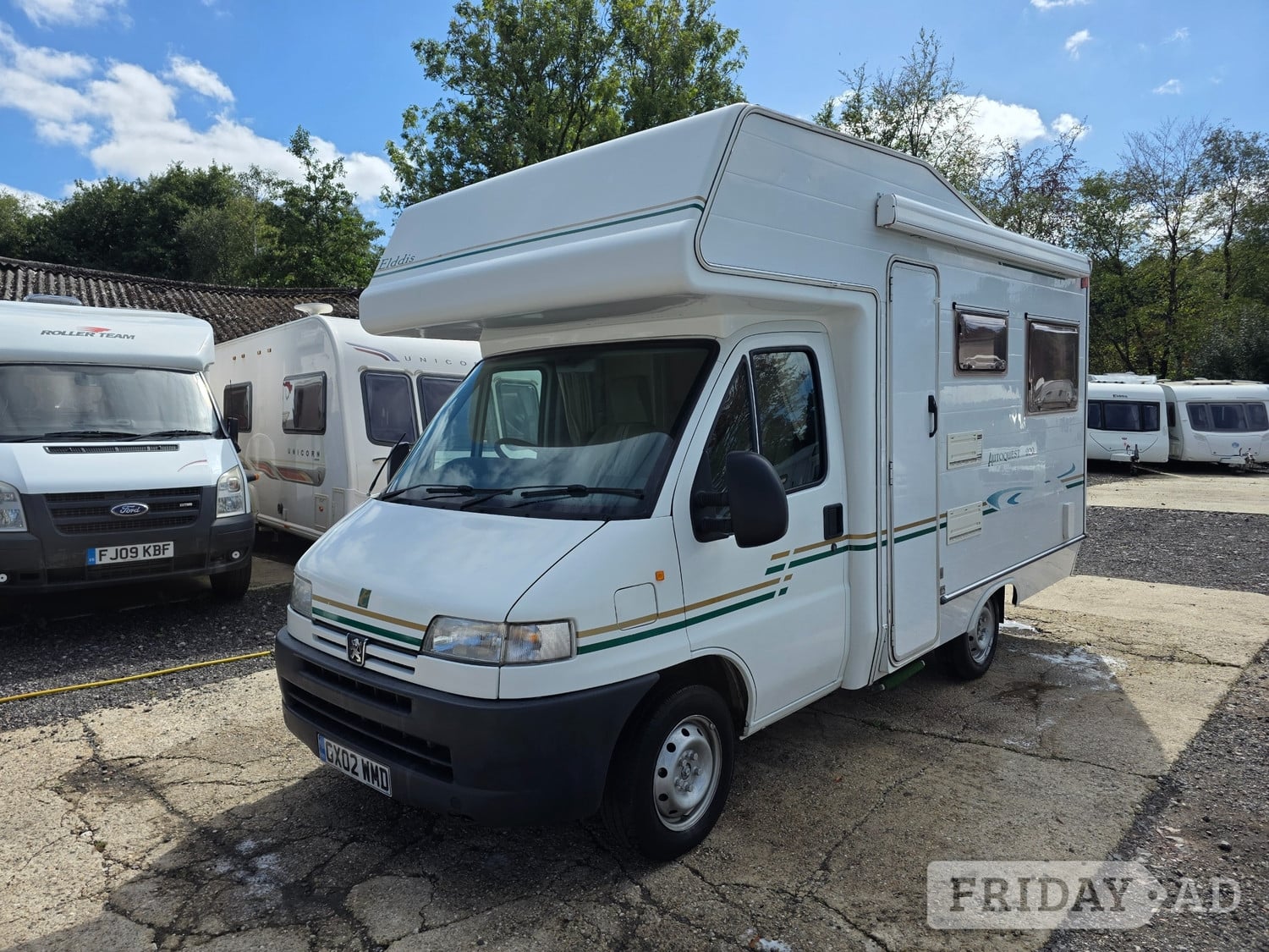 Elddis Autoquest 200 2002 in Taunton
