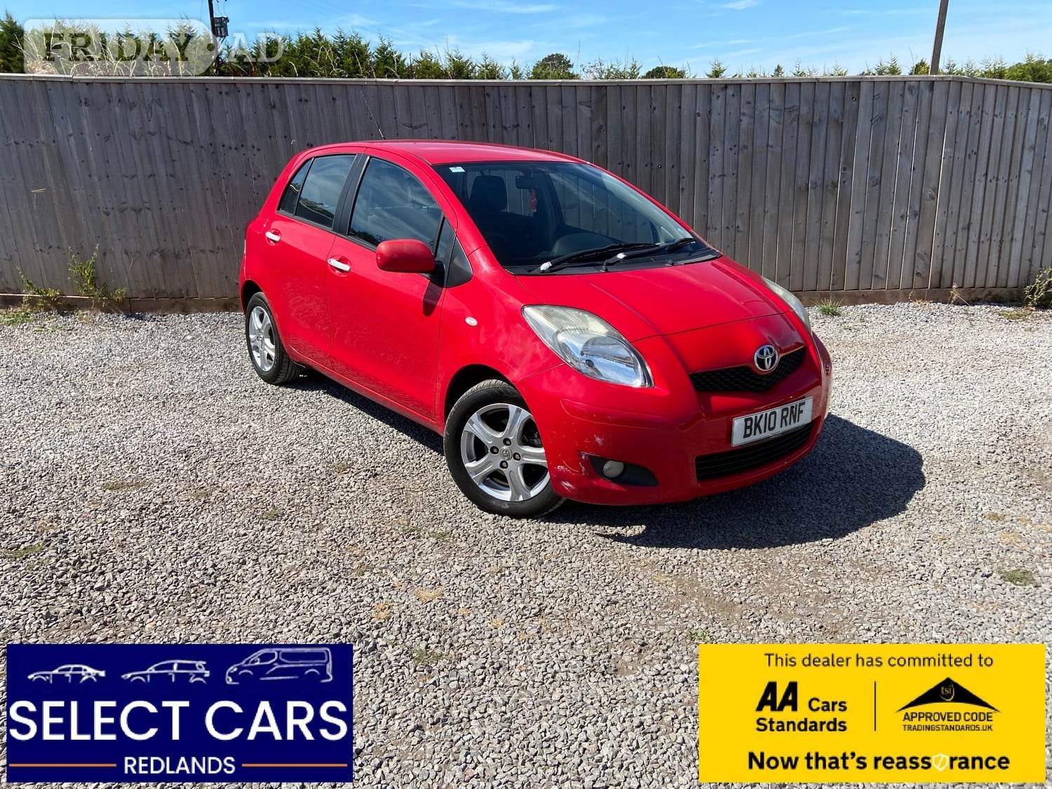 Toyota Yaris 2010 in Exeter