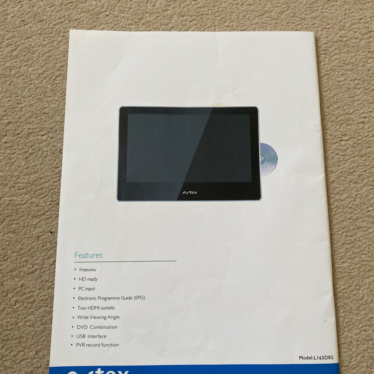Avtex 16”Digital TV/DVD -  in Stokenchurch