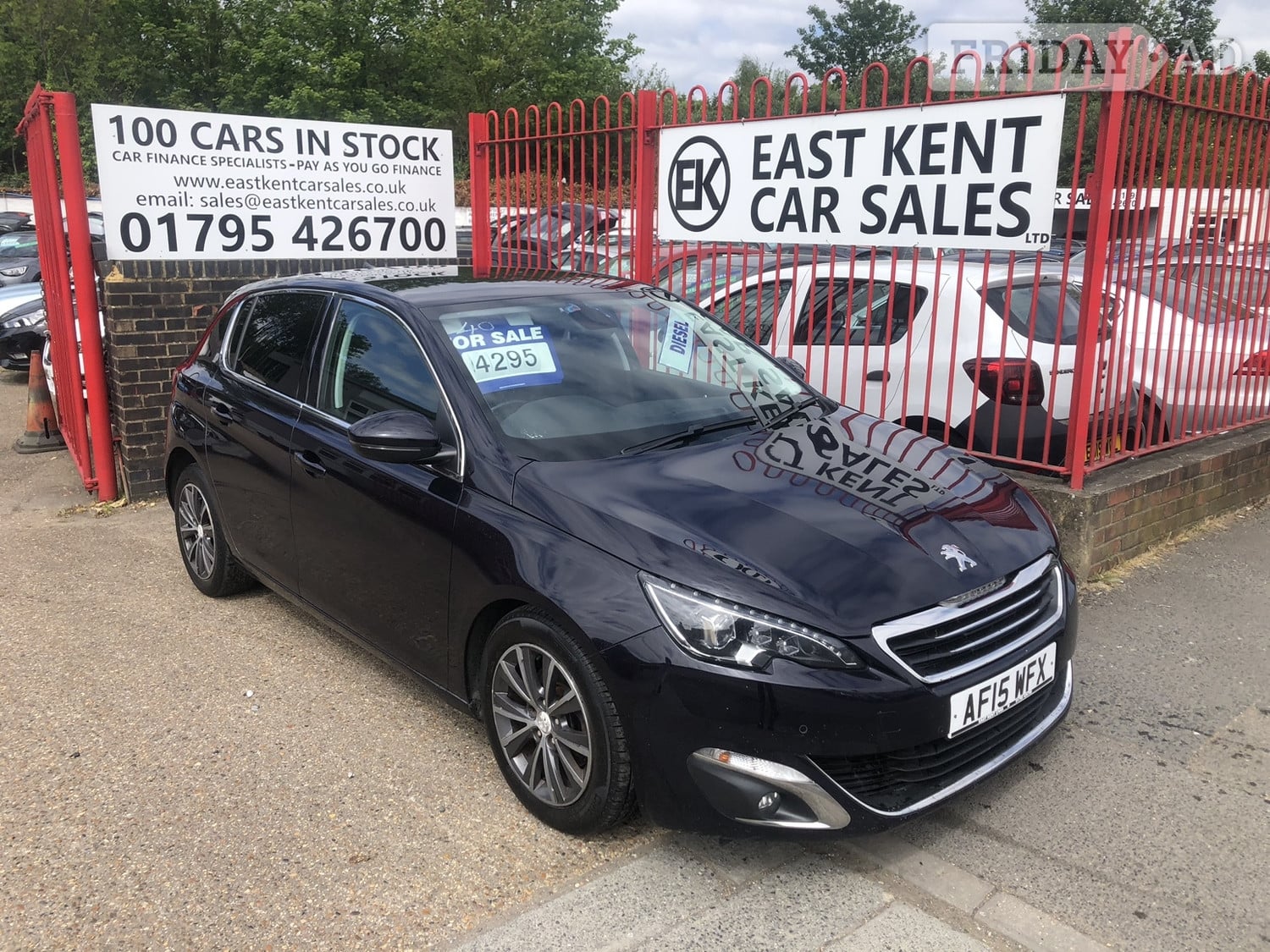 Peugeot 308 2015 in Sittingbourne