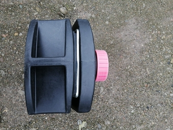 Caravan Waste Water Carrier - Compact Rolling Tank