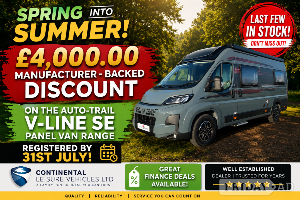 Auto-Trail 610 V-Line SE, (2026)  Campervan for sale in Llanelli