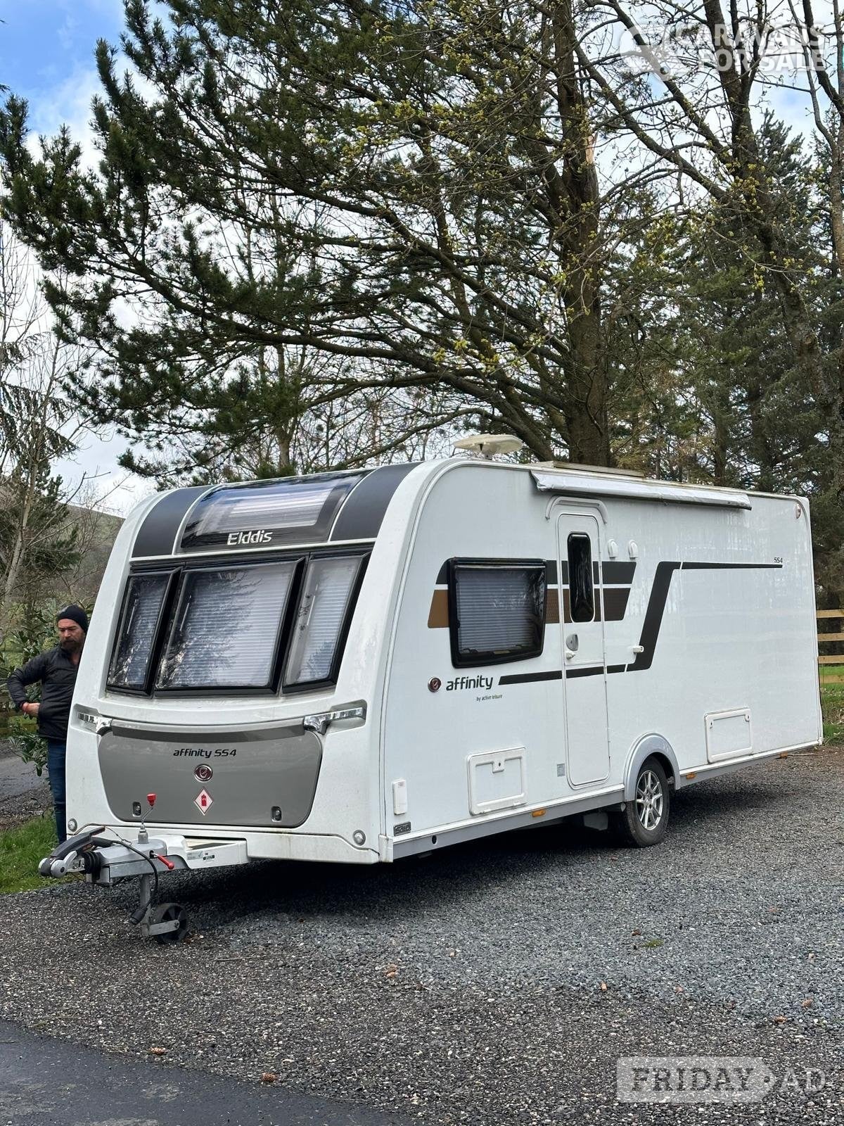 Elddis Affinity 554 2020 in Yeadon