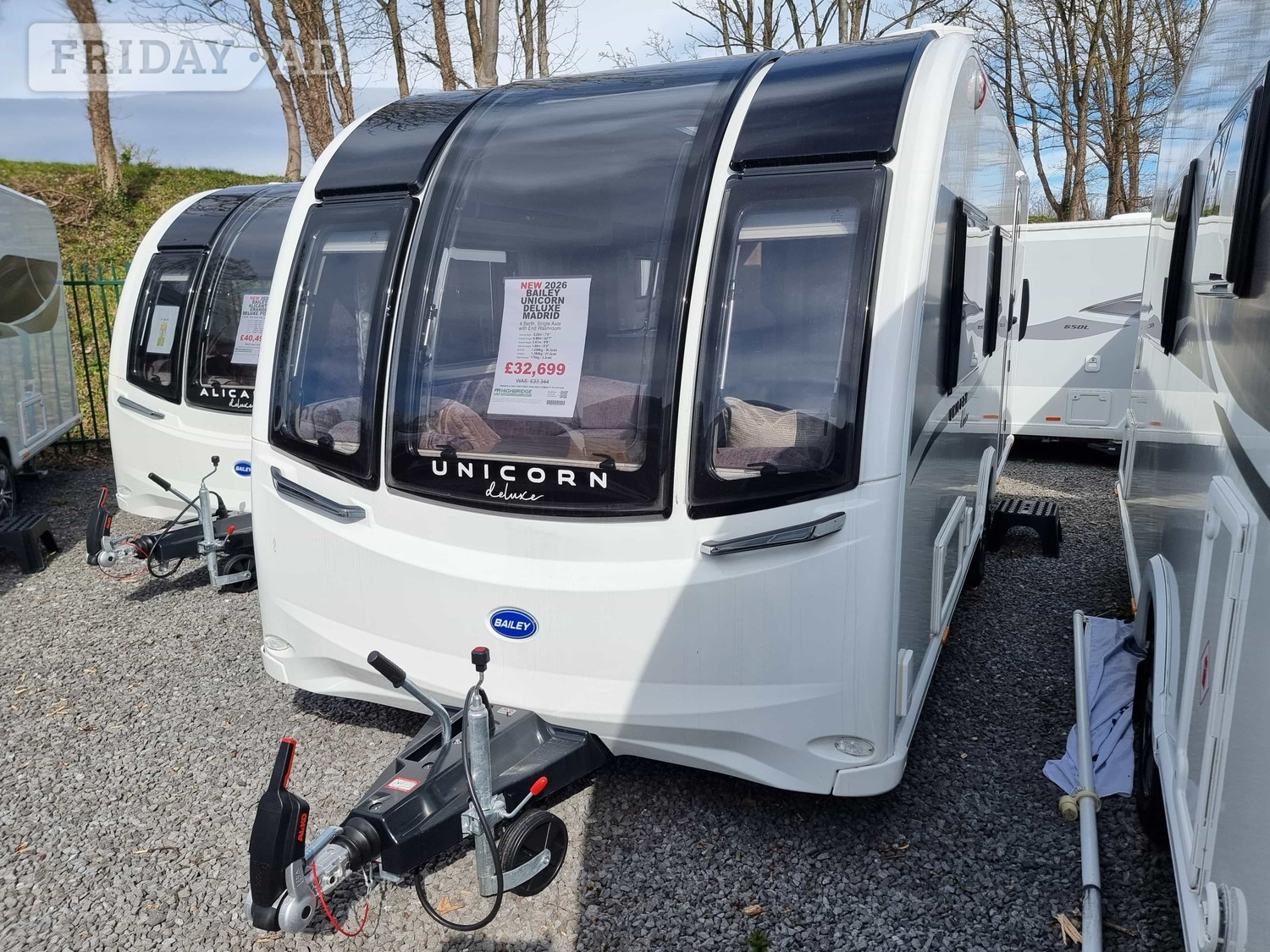 Bailey Unicorn Deluxe Madrid 2026 in Highbridge