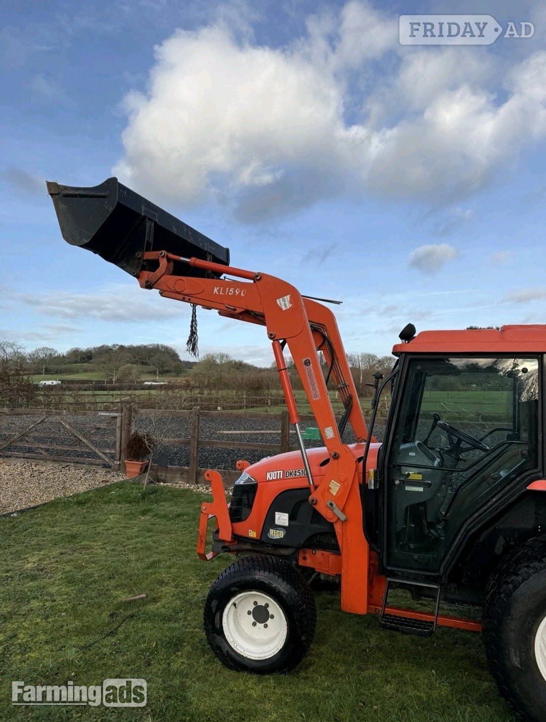 Kioti DK451C (2010) Tractor - Farm & Agricultural Vehicles in Horton Heath