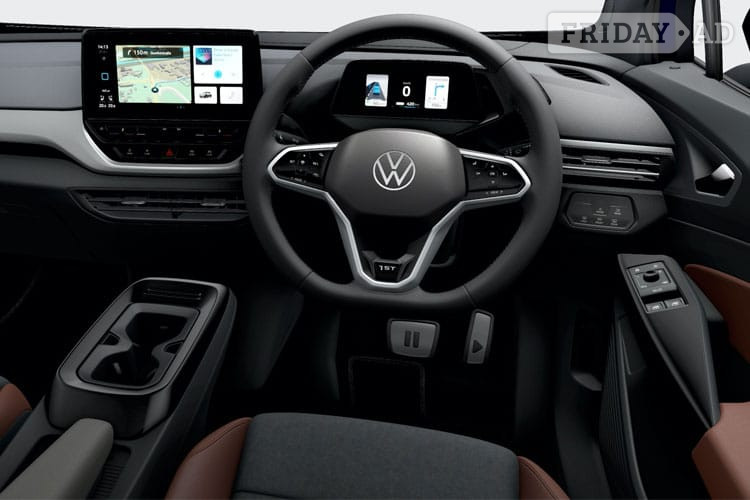 VOLKSWAGEN ID.4 ESTATE 150kW Style Ed Pro Perform 77kWh 5dr Auto 125kW Ch Lease Deals - Cars in Motherwell