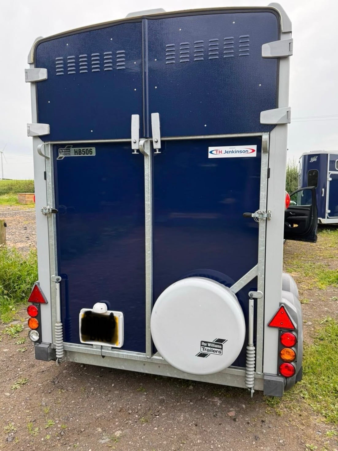 Ifor Williams HB506 Blue 2 Stall Twin Axle Horse Trailer with 2 Ramp. 2023 model Ifor Williams HB506  Horse Trailer - Trailers & Horseboxes in Larkhall