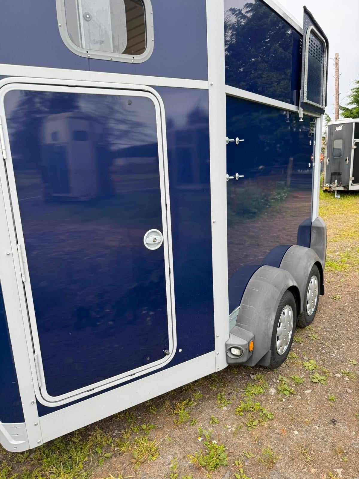 Ifor Williams HB506 Blue 2 Stall Twin Axle Horse Trailer with 2 Ramp. 2023 model Ifor Williams HB506  Horse Trailer - Trailers & Horseboxes