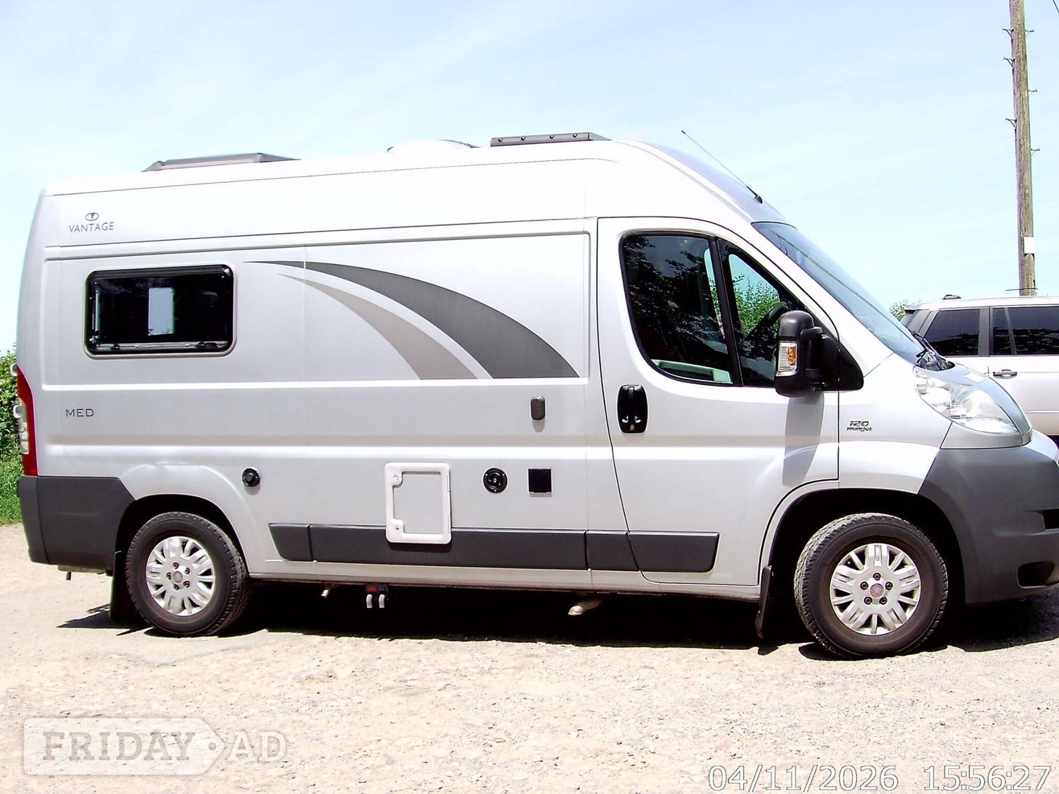 Vantage Motorhomes MED Fiat Ducato MWB 2 Berth 2011 for sale - Motorhomes & Caravans in Leicester