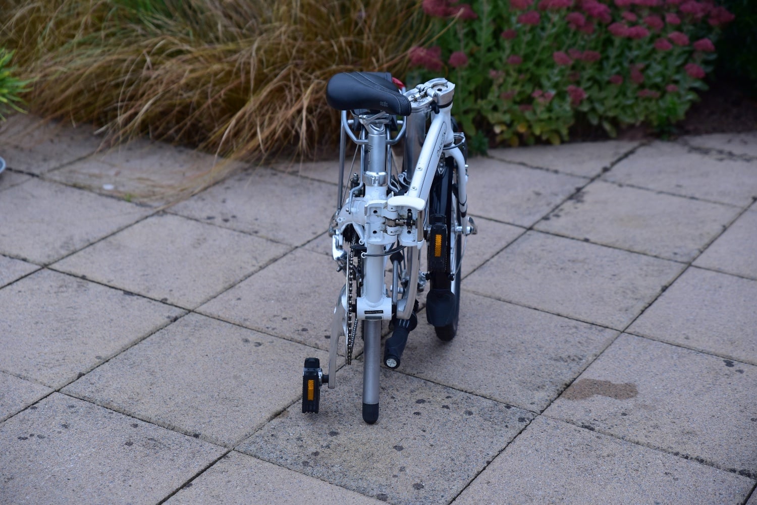 Two Dahon mu P8 Folding Bicycles