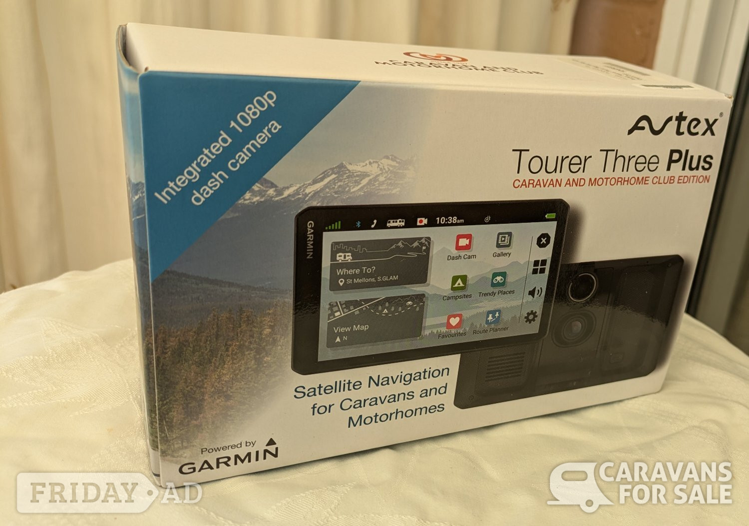 Avtex/Garmin Satnav Tourer 3 Plus with dashcam in Southport