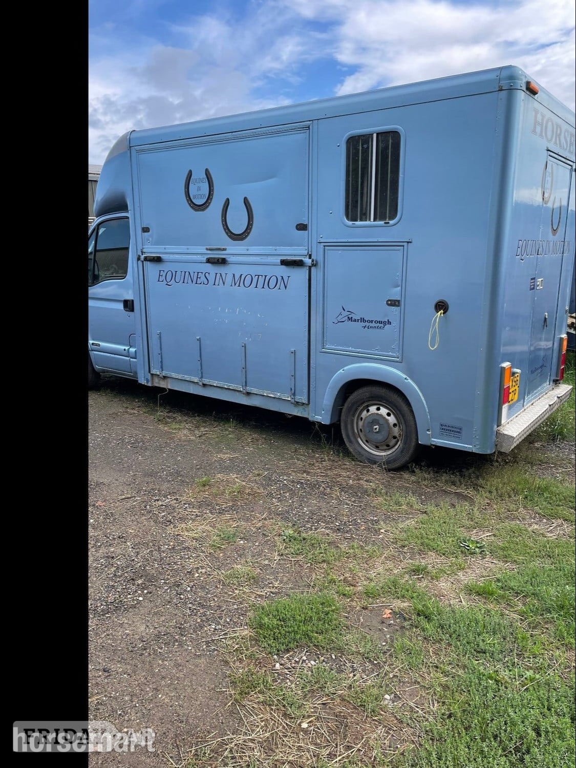 Marlborough Hunter Renault Horsebox in Great Hockham
