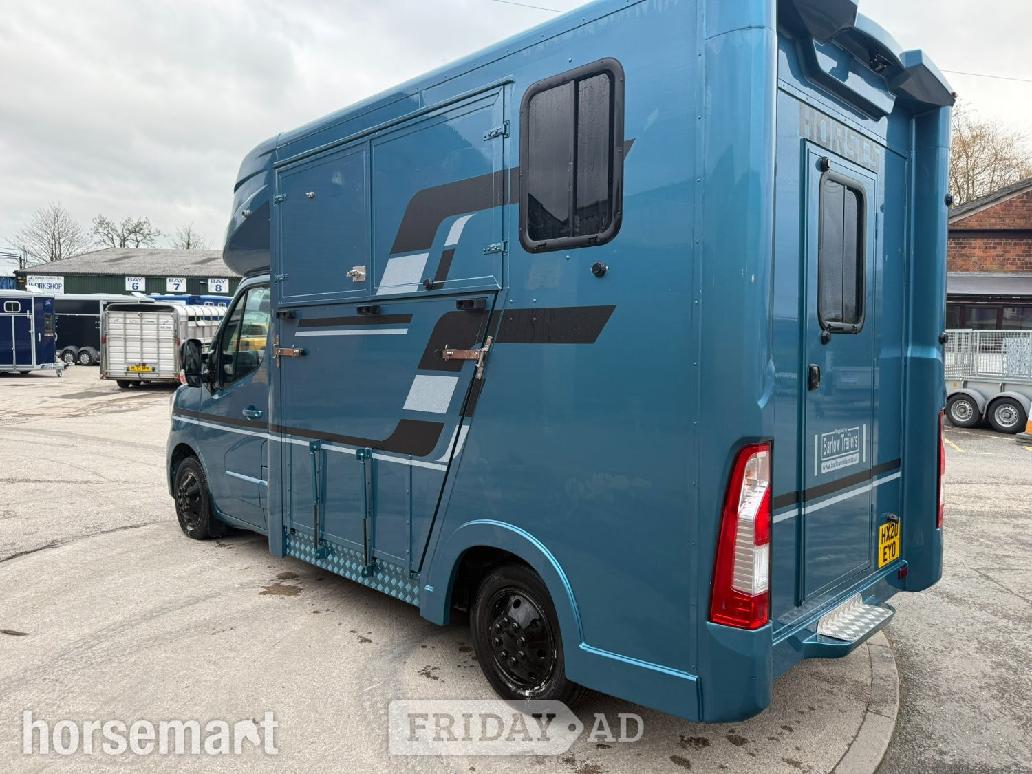 Liberty  Renault Horsebox in Leyland