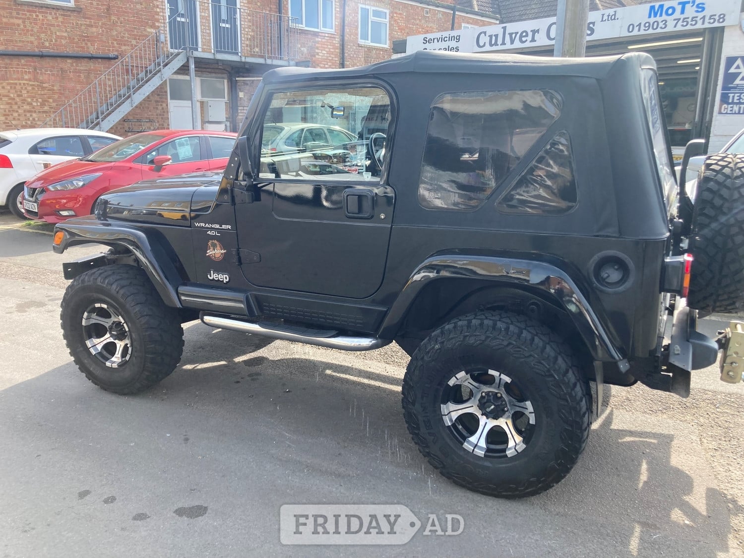 Jeep Wrangler Lancing