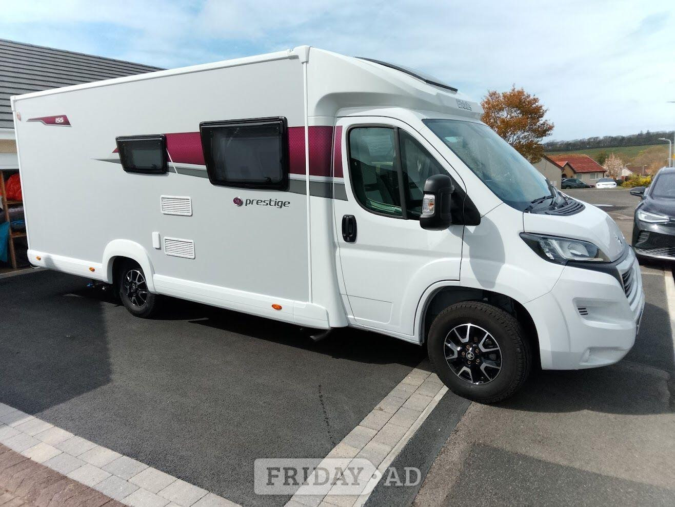 Elddis Prestige 155 ONLY 1285 miles Luxury 4 Berth Motorhome Manufacturers  Warranty May 2027   Located in Cumbria PRESTON
