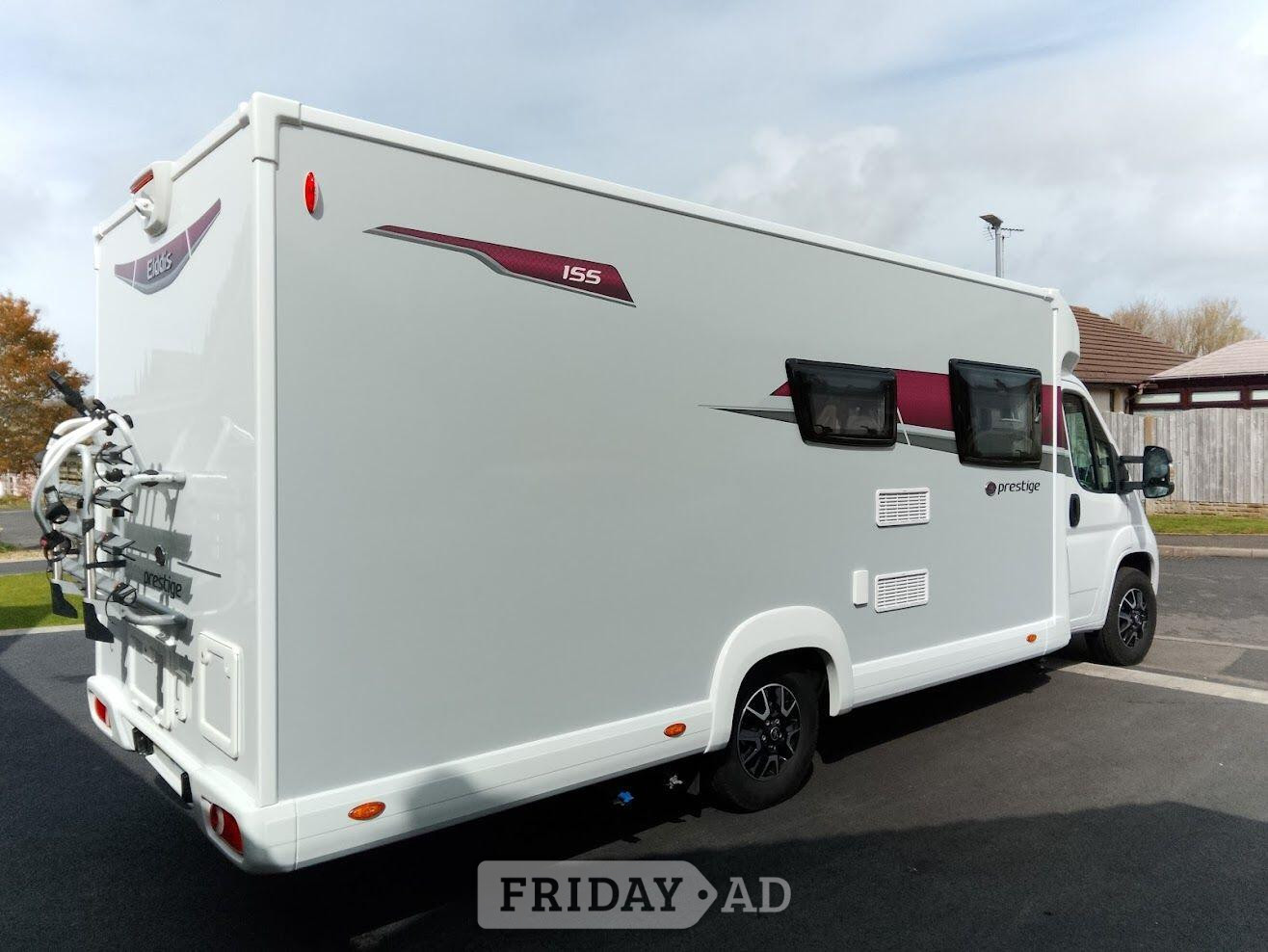 Elddis Prestige 155 ONLY 1285 miles Luxury 4 Berth Motorhome Manufacturers  Warranty May 2027   Located in Cumbria 2024 for sale - Motorhomes & Caravans in PRESTON