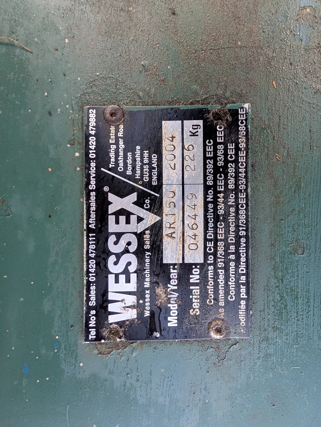 [ berth ]Wessex AR150