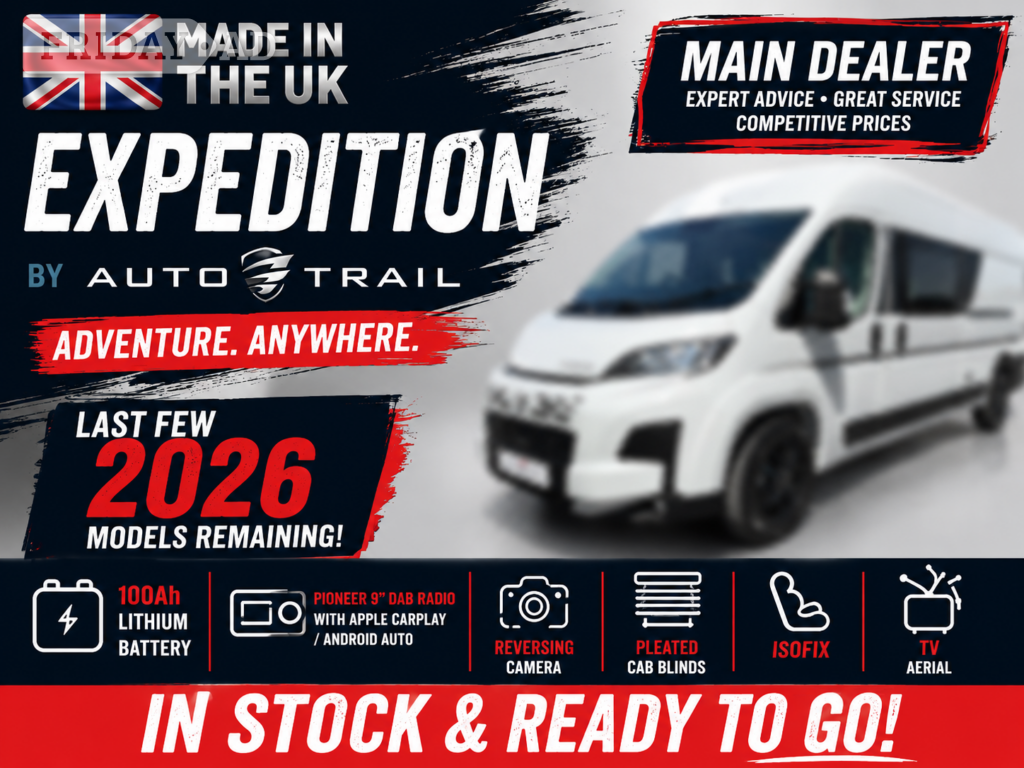 Auto-Trail Expedition 68 XL, (2026)  Campervan for sale in Llanelli
