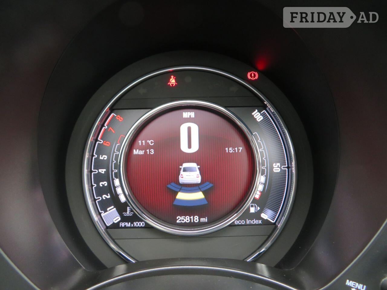 2020 FIAT 500 1.0 MHEV Launch Edition Hatchback 3dr Petrol Manual Euro 6 (s/s) (70 bhp) 16" ALLOYS + 7" TFT + 7" CARPLAY - Cars in Horsham