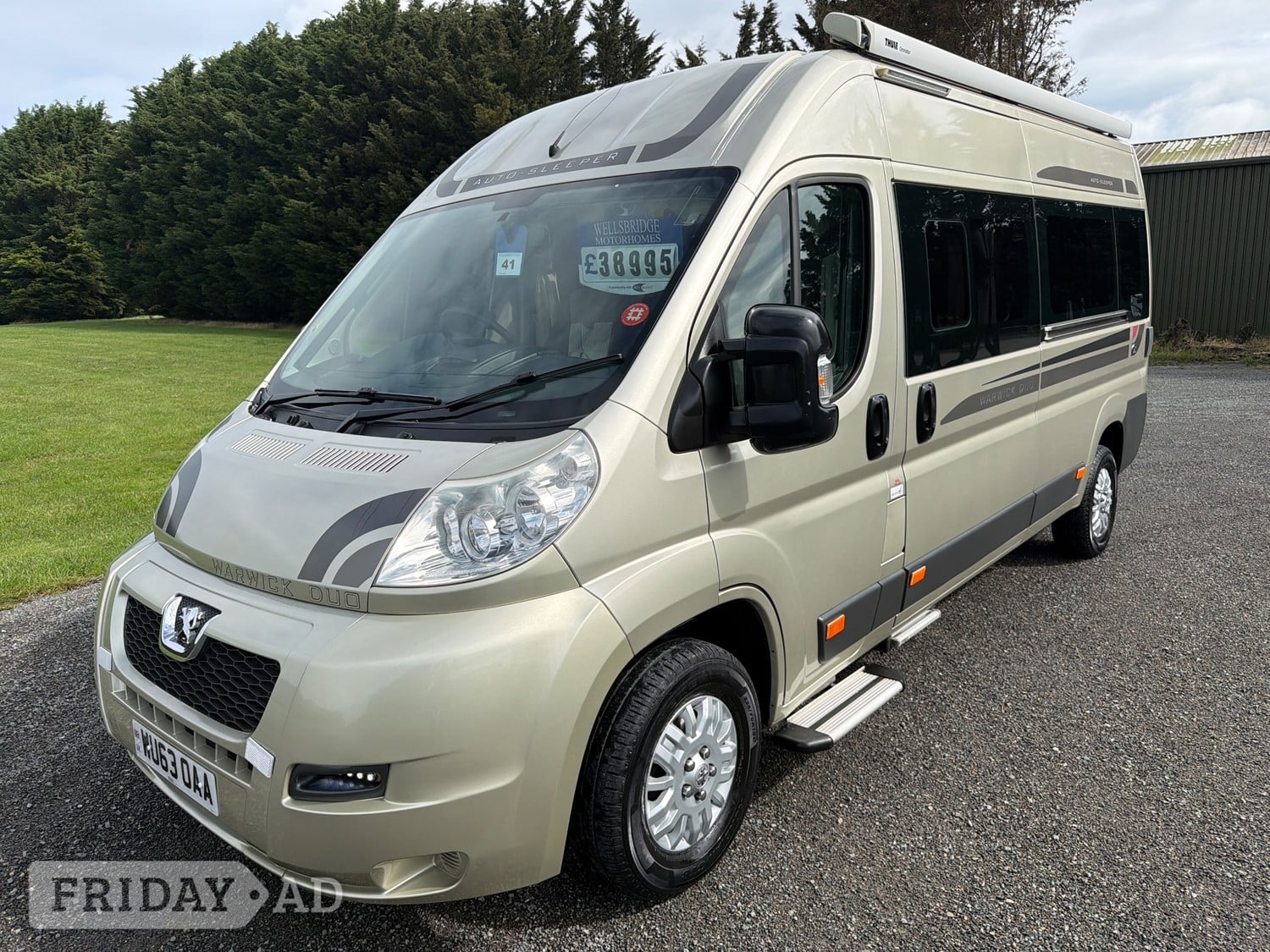 Auto-Sleepers Warwick Duo 2013 in Huntingdon