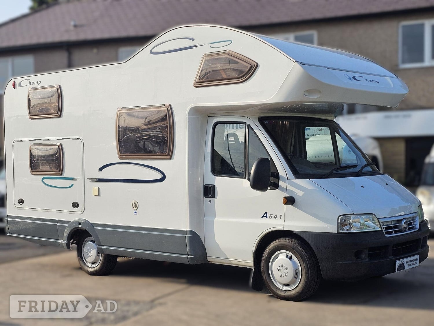 Lunar Champ A541 Coachbuilt 4 Berth Motorhome - Fiat Ducato - LOW MILES -4 BELTS 2005 for sale in Halifax