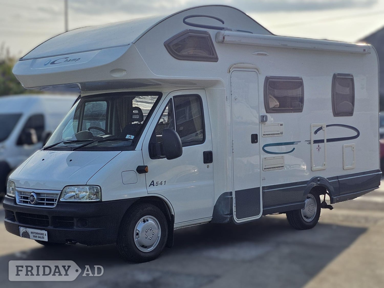 Lunar Champ A541 Coachbuilt 4 Berth Motorhome - Fiat Ducato - LOW MILES -4 BELTS 2005 for sale - Motorhomes & Caravans in Halifax