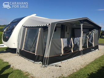 Isabella Capri Coal 950 awning