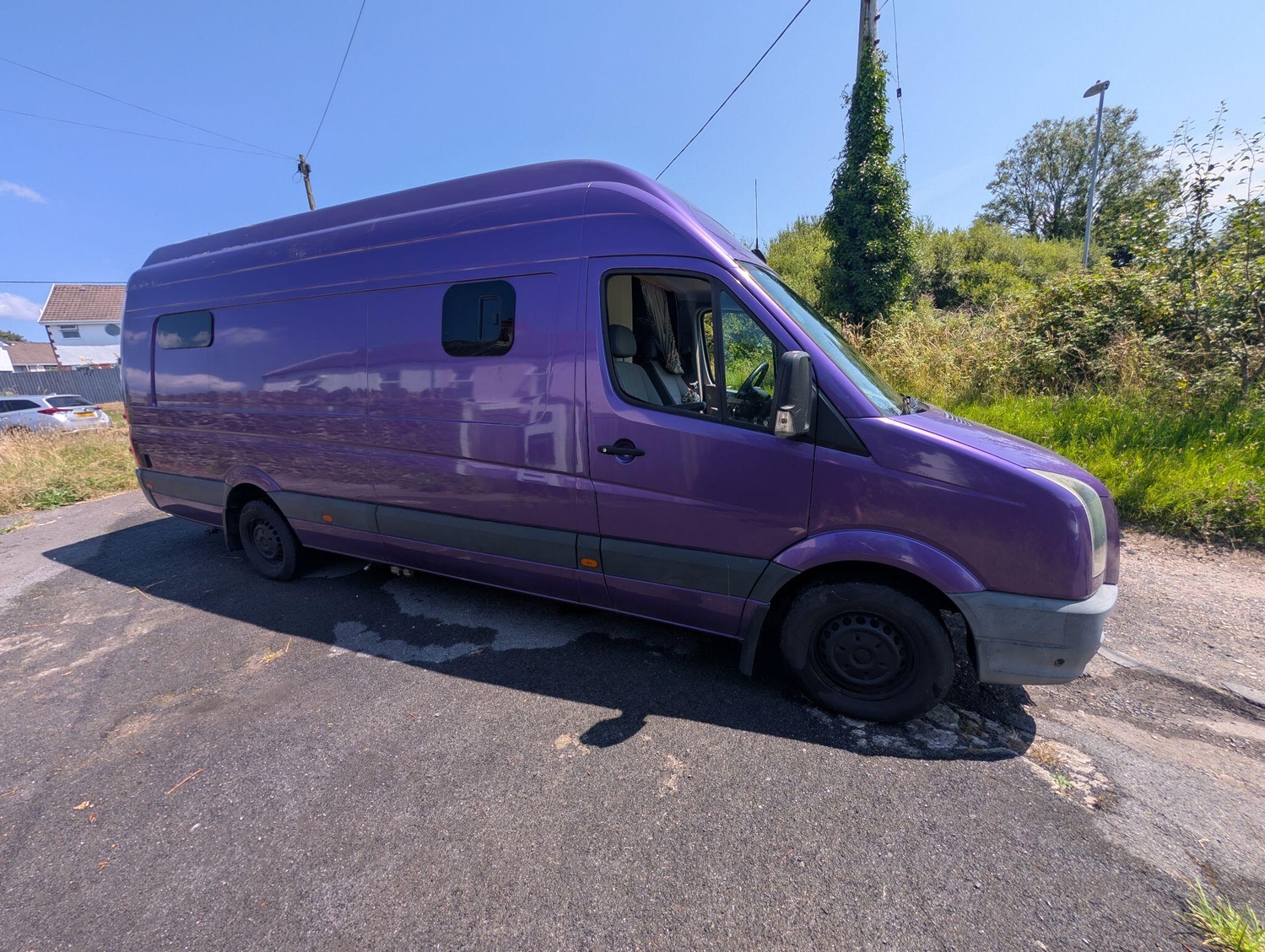 VW (Volkswagen) Crafter Campervan Cam belt done  fsh 2010 for sale - Motorhomes & Caravans in Port Talbot