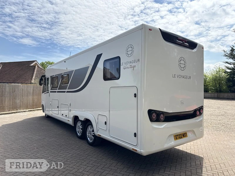Le Voyageur Heritage LVX H8.7 GJF 2022 for sale - Motorhomes & Caravans in Halstead