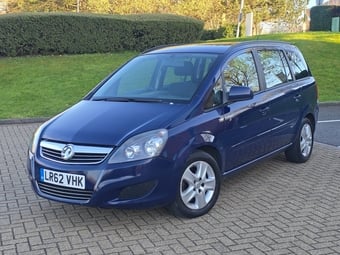 Vauxhall Zafira 2012