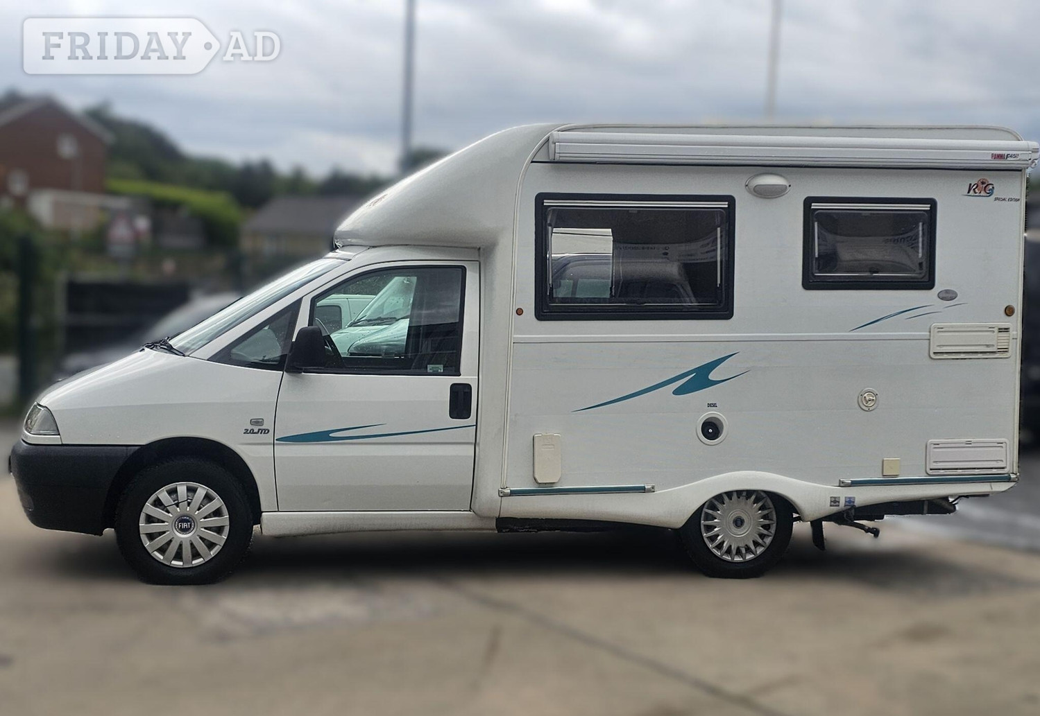 Nu Venture Rio 2 Berth Micro Coachbuilt Motorhome - 4 Seat Belts - Diesel Heating - Solar - Shower - Toilet 2003 for sale - Motorhomes & Caravans in Halifax
