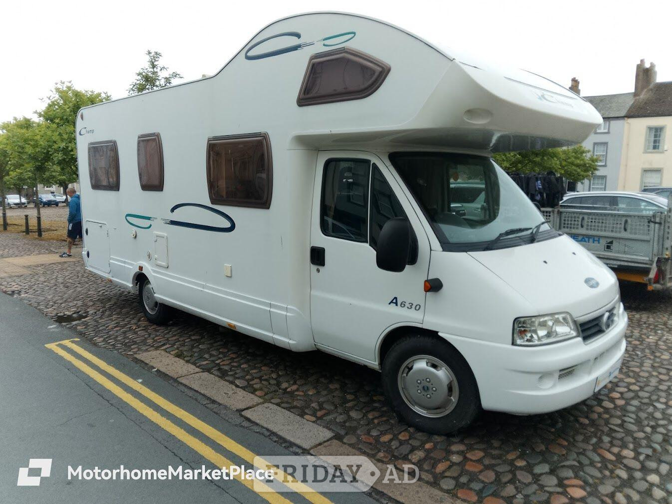 Lunar Champ A630 4/5 Berth Motorhome Located in Cumbria PRESTON