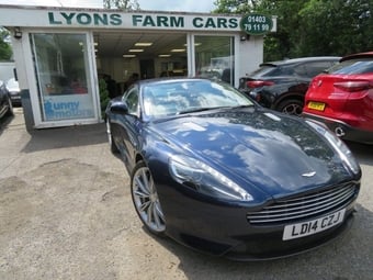 2014 Aston Martin DB9 6.0 V12 Coupe 2dr Petrol T-TronicII Euro 5 (510 bhp) Automatic 20"10 SPOKE ALLOYS + REVERSE CAMERA