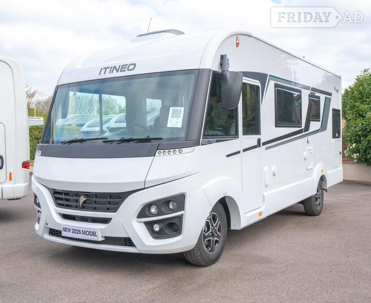 Itineo SBD700 140BHP Auto Fiat 140 2026 for sale - Motorhomes & Caravans in Newark
