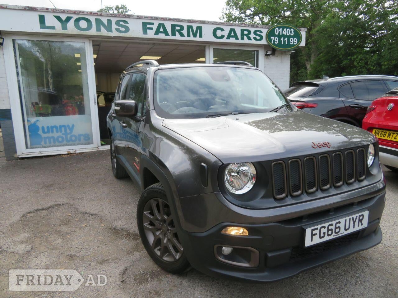 2016 Jeep RENEGADE 2.0 MultiJetII 75th Anniversary SUV 5dr Diesel Auto 4WD Euro 6 (s/s) (140 ps) SKY OPEN AIR ROOF + BRONZE ACCENTS in Horsham