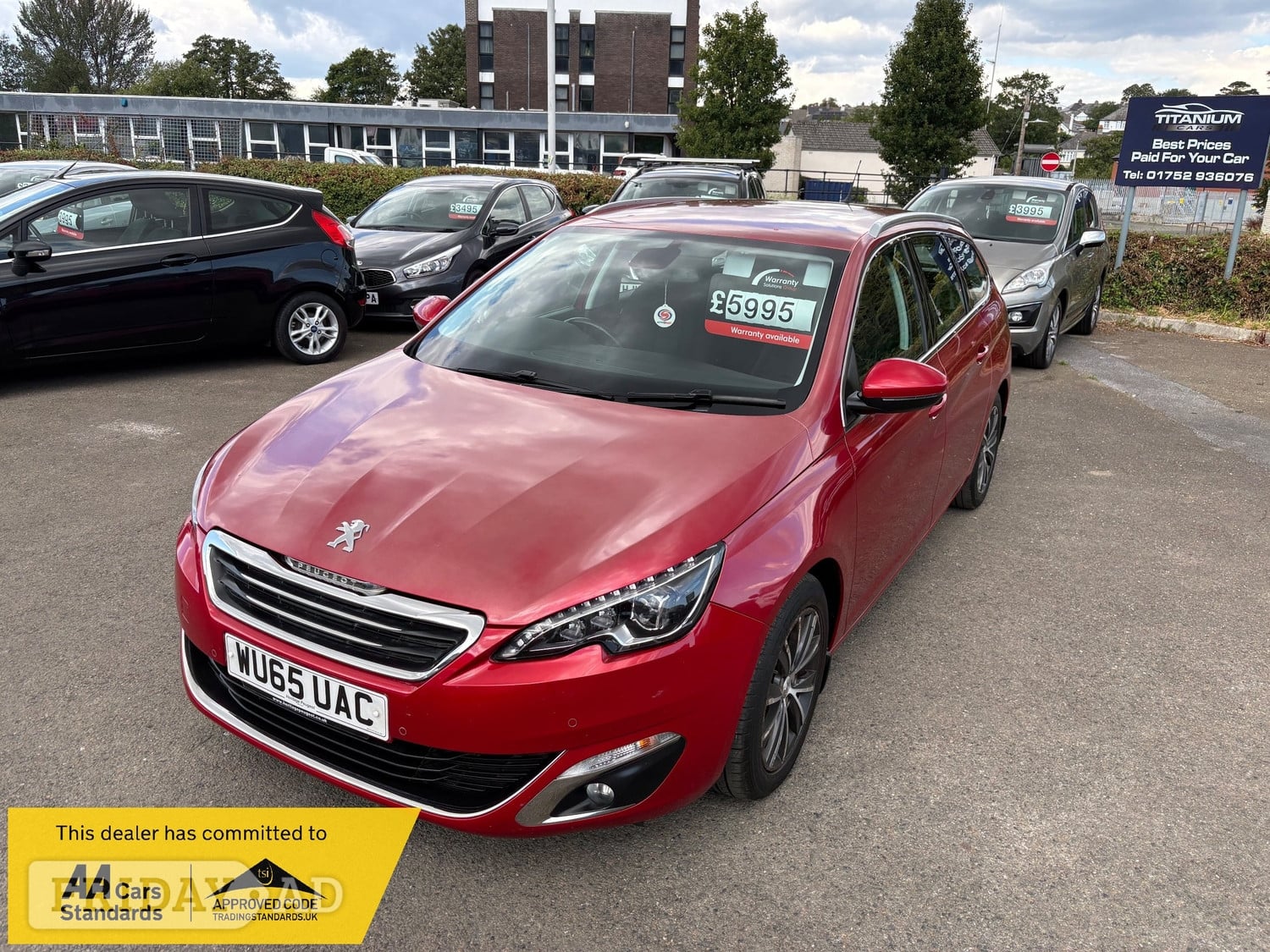 Peugeot 308 SW 2016 in Plymouth
