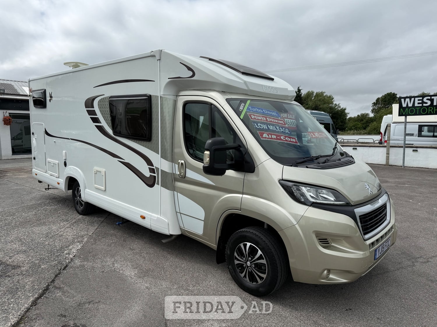 Elddis Raphael 2019 in Weston-Super-Mare