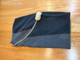 Kentucky Horsewear Fleece Quarter Rug – Grey – Good Condition