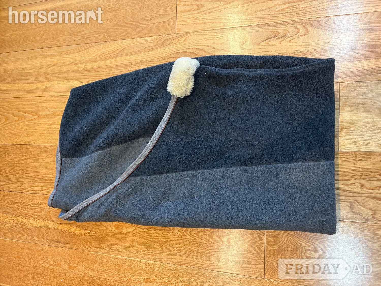 Kentucky Horsewear Fleece Quarter Rug – Grey – Good Condition in Richmond upon Thames
